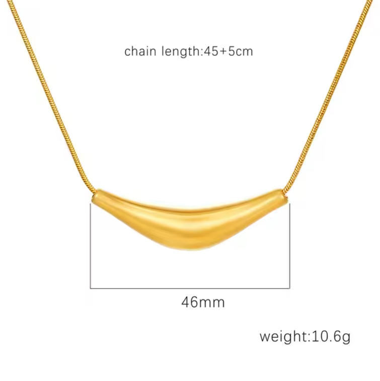 Minimalist Chain Necklace - Instagram Style Layering Chain for Women - Simple Gold Silver Jewelry | AURUM WAVE