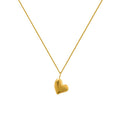 Gold Heart Pendant Necklace - 2026 New Titanium Steel Chain for Women - Romantic Gift Valentine Jewelry | AURUM WAVE