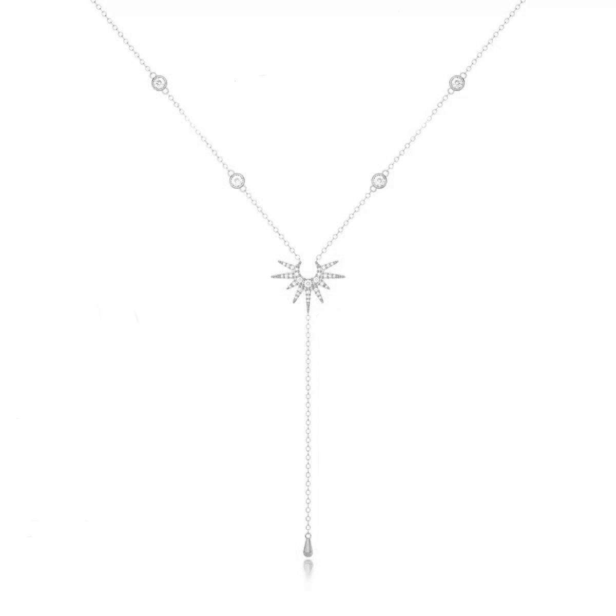 Y-Chain Tassel Pendant Necklace - Elegant Long Tassel Chain for Women - Party Statement Jewelry | AURUM WAVE