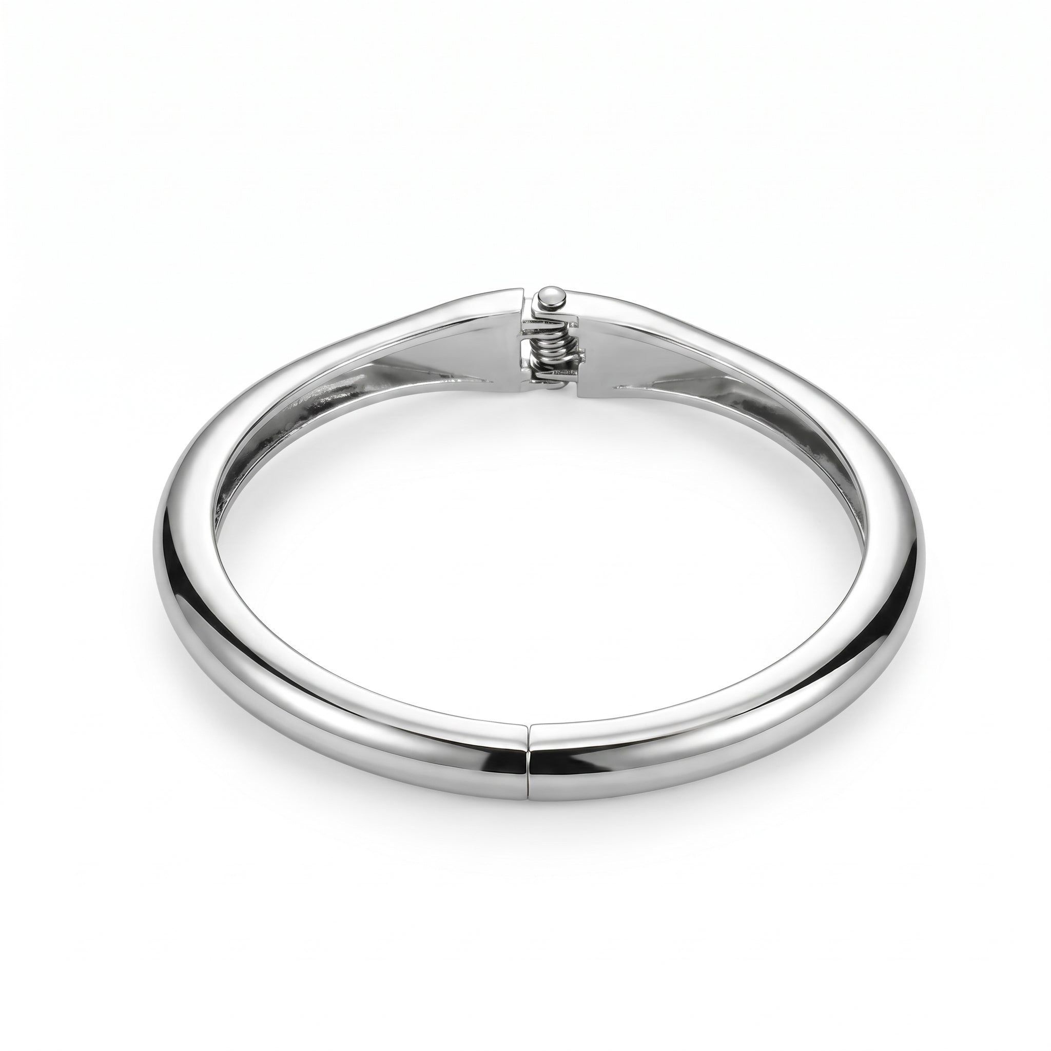 Luxury Silver Bar Cuff Bracelet - High-End Minimalist Statement Piece for Women - Brushed Steel Elegant Jewelry | AURUM WAVE