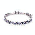 Luxury Zircon Wave Bracelet - Sculptural Crystal Wave Bangle for Women - Elegant Party Jewelry | AURUM WAVE