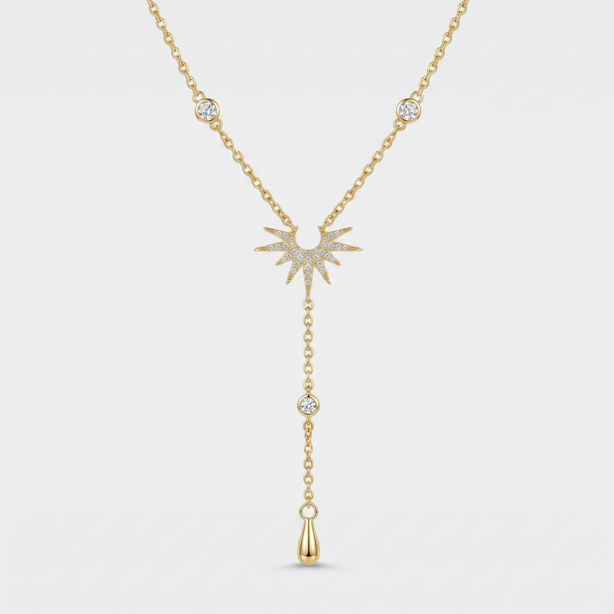 Y-Chain Tassel Pendant Necklace - Elegant Long Tassel Chain for Women - Party Statement Jewelry | AURUM WAVE